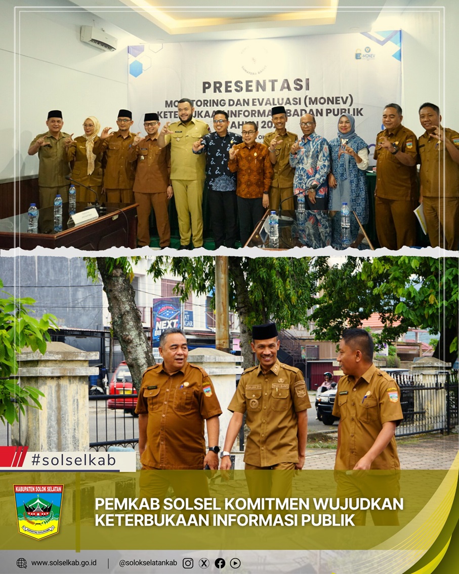 Pemkab Solsel Komitmen Wujudkan Keterbukaan Informasi Publik