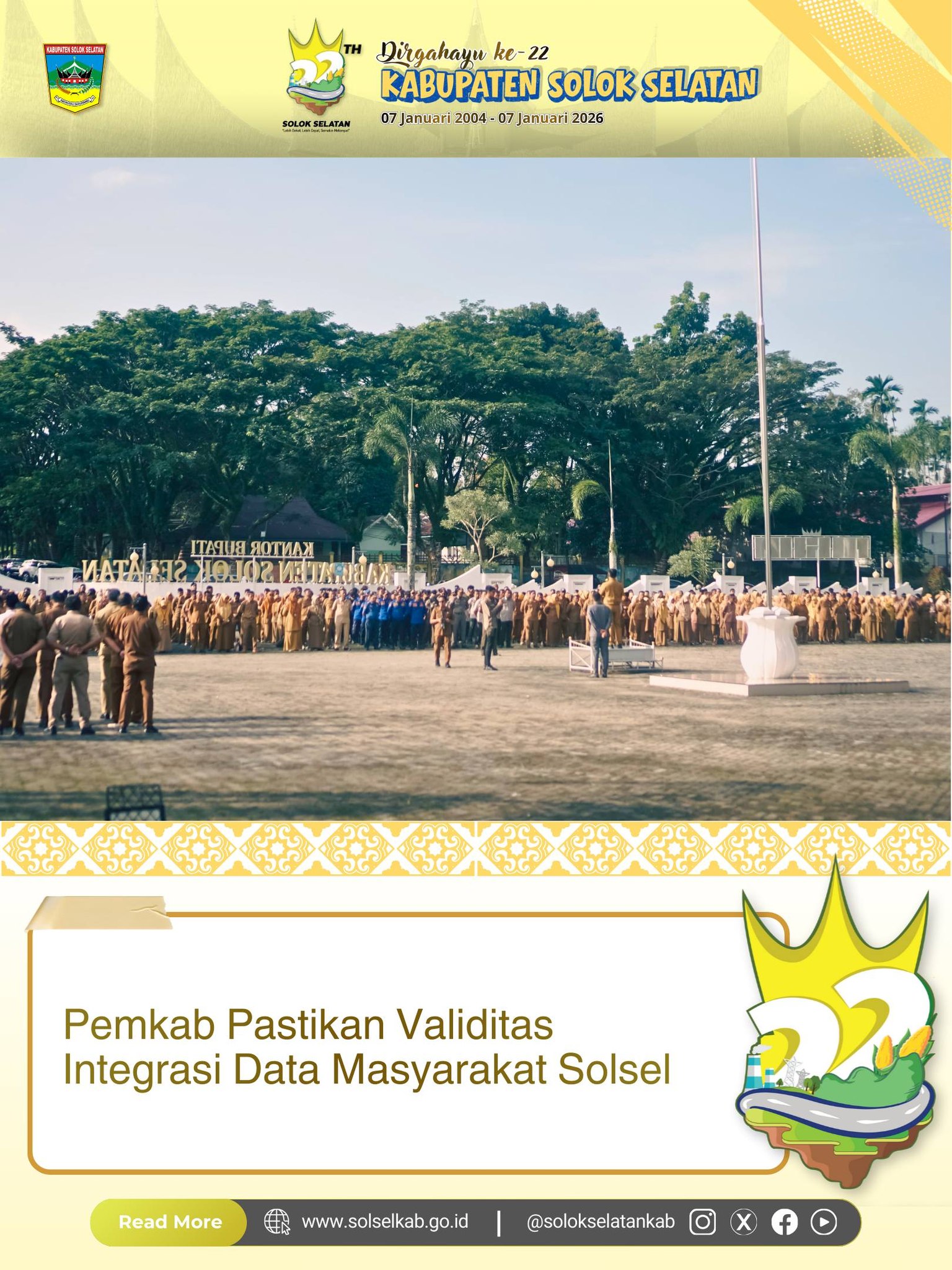 Pemkab Pastikan Validitas Integrasi Data Masyarakat Solsel