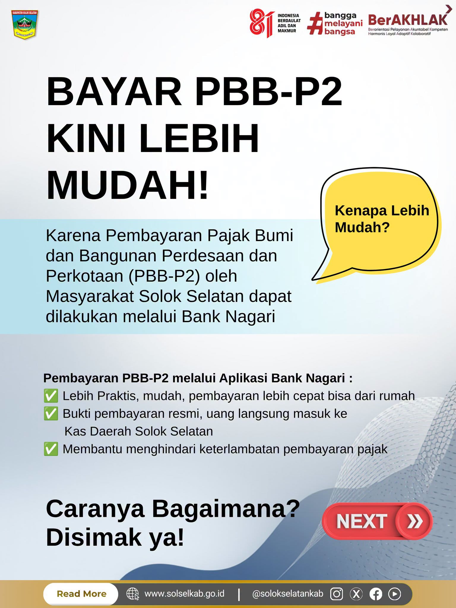 Bayar Pajak PBB-P2